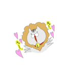 ねこ科。（個別スタンプ：8）