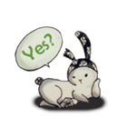Rabbit handa with friends（個別スタンプ：2）