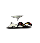 Rabbit handa with friends（個別スタンプ：8）