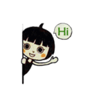 Rabbit handa with friends（個別スタンプ：9）