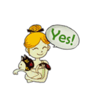 Rabbit handa with friends（個別スタンプ：11）
