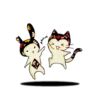 Rabbit handa with friends（個別スタンプ：12）