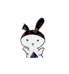 Rabbit handa with friends（個別スタンプ：13）