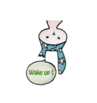 Rabbit handa with friends（個別スタンプ：17）