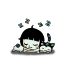 Rabbit handa with friends（個別スタンプ：19）