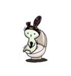 Rabbit handa with friends（個別スタンプ：31）
