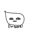 シュールでかわいいにゃんこのスタンプ（個別スタンプ：1）