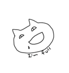 シュールでかわいいにゃんこのスタンプ（個別スタンプ：19）