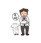 Robot-boy and he's partner（個別スタンプ：13）