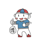 Robot-boy and he's partner（個別スタンプ：14）