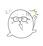 メガネアザラシ（個別スタンプ：11）