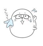 メガネアザラシ（個別スタンプ：12）
