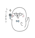メガネアザラシ（個別スタンプ：22）