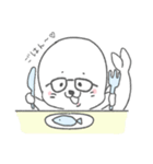 メガネアザラシ（個別スタンプ：28）