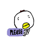 Loogchin stupid chick（個別スタンプ：8）
