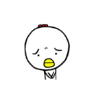 Loogchin stupid chick（個別スタンプ：33）