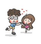 A ＆ A ！ Love couple（個別スタンプ：3）