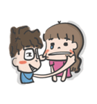 A ＆ A ！ Love couple（個別スタンプ：7）