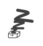 Square fridge（個別スタンプ：7）
