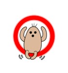 3ぼん毛（個別スタンプ：3）