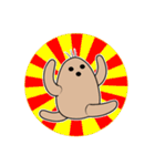 3ぼん毛（個別スタンプ：16）