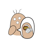3ぼん毛（個別スタンプ：40）