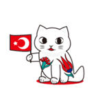 トルコの陶器猫（個別スタンプ：40）