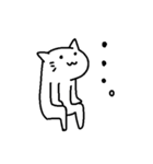 しろいねこの気怠い生活（個別スタンプ：26）