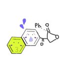 Mr Benzene 2（個別スタンプ：34）