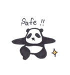 だるゆるPanda（個別スタンプ：4）