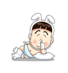 I Jun (rabbit)（個別スタンプ：12）