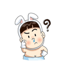 I Jun (rabbit)（個別スタンプ：30）