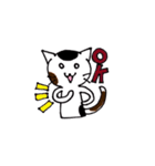 三毛猫のみけ（個別スタンプ：6）