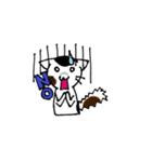 三毛猫のみけ（個別スタンプ：7）