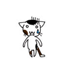 三毛猫のみけ（個別スタンプ：35）