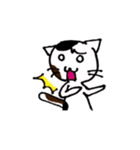 三毛猫のみけ（個別スタンプ：38）