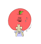フリーダムりんご（個別スタンプ：6）