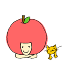 フリーダムりんご（個別スタンプ：8）