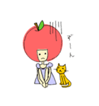 フリーダムりんご（個別スタンプ：16）