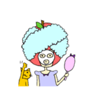 フリーダムりんご（個別スタンプ：21）