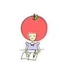 フリーダムりんご（個別スタンプ：37）