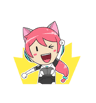 Yura The Police Cat Girl（個別スタンプ：1）
