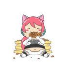 Yura The Police Cat Girl（個別スタンプ：14）