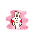 Shy Bunny（個別スタンプ：10）