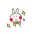 Shy Bunny（個別スタンプ：18）