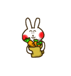 Shy Bunny（個別スタンプ：22）