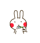 Shy Bunny（個別スタンプ：34）