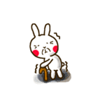 Shy Bunny（個別スタンプ：37）