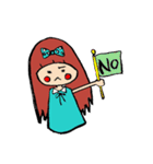 日常ちび子（個別スタンプ：4）