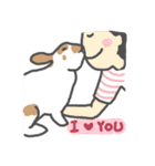 My dear Loofah（個別スタンプ：35）